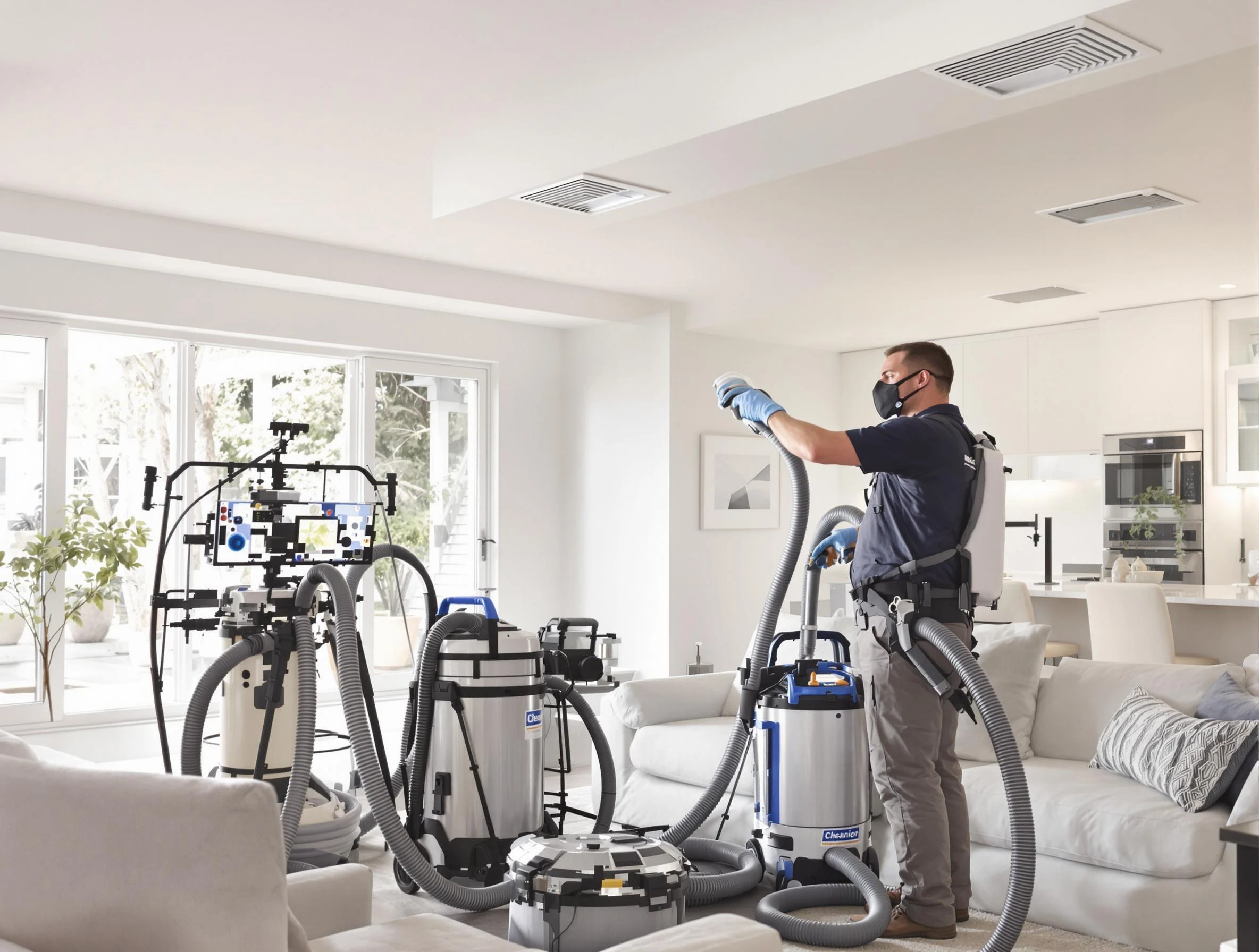 Professional AC duct cleaning by Spencer Air Duct Cleaning in Spencer