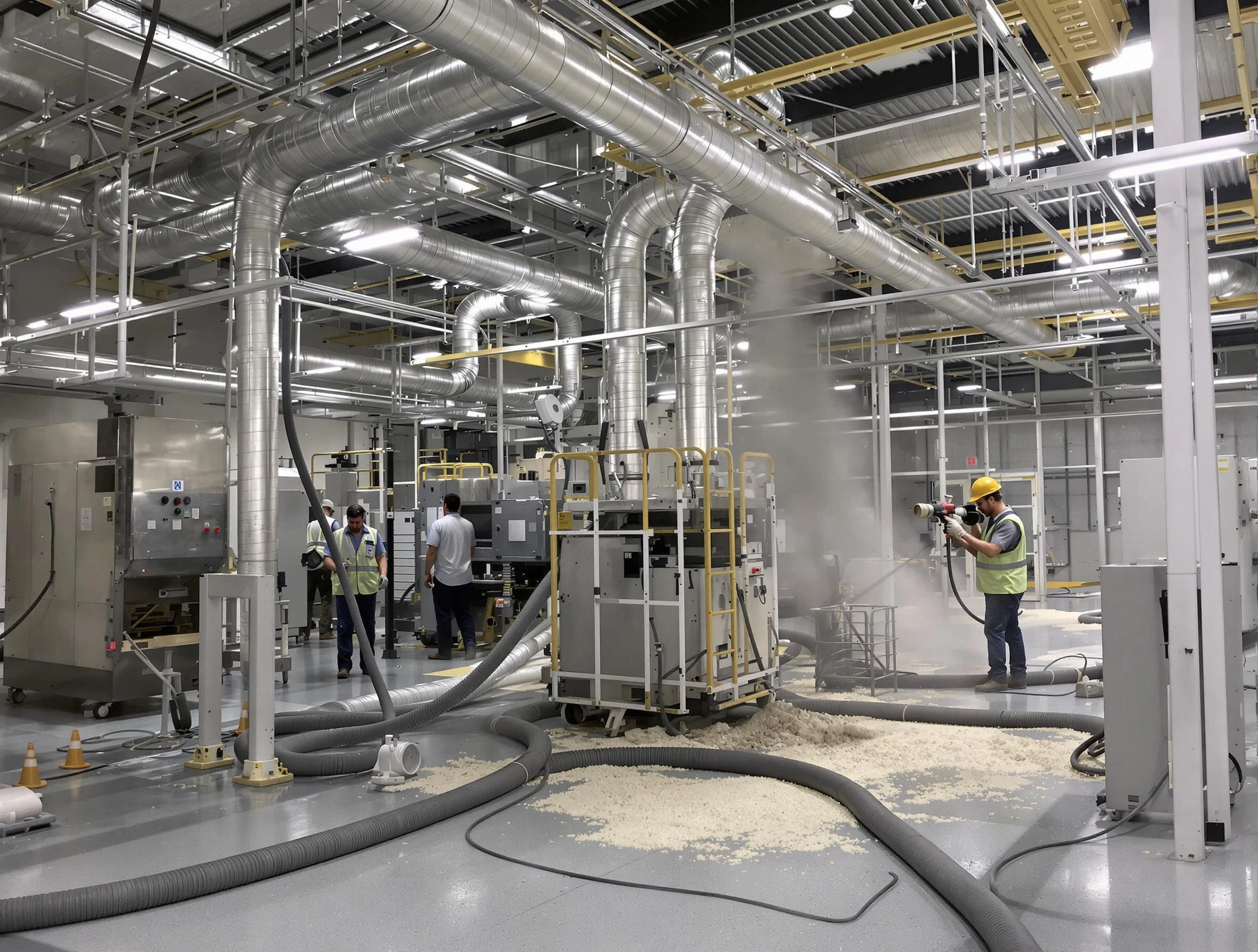 Heavy-duty industrial duct cleaning by Spencer Air Duct Cleaning in Spencer